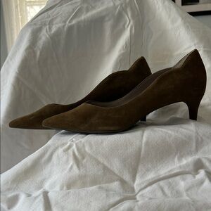 Rockport Brown Suede Pointed Heels